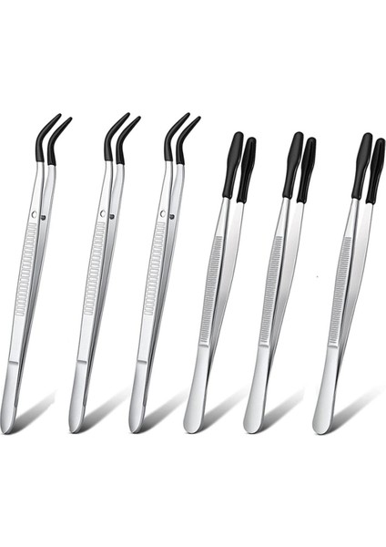 Adet Kauçuk Ucu Cımbız Pvc Silikon Hassas Cımbız Laboratuvarı Endüstriyel Hobi Zanaat Cımbız Aracı (Yurt Dışından)