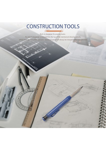 4 Adet Katı Marangoz Kalem Aracı Mekanik Kurşun Kalem Derin Delik Mekanik Kurşun Kalem Inşaatı Marangoz Mimar Için (Yurt Dışından) indirimleri