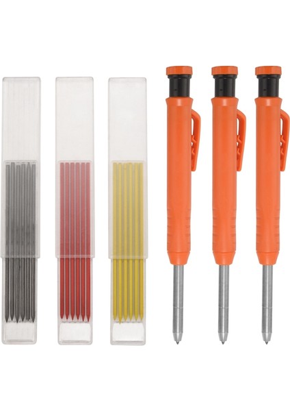 Ağaç Işleme Mimarları Için 18 Yedekli 3 Adet Marangoz Kalemi (Yurt Dışından) modelleri