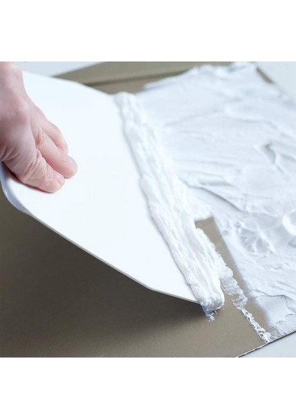 19 cm x 12.5cm Düz Beyaz Plastik Kek Dekoratörü Hamur Pasta Kazıyıcı Aracı (Yurt Dışından) fırsatları