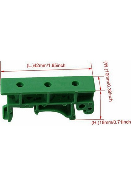 Namuny 40 Adet Drg-01 Dın 35 Ray Montaj Montaj Desteği Adaptörü Devre Braketi Tutucu Taşıyıcı Klipler Konnektörler (Yurt Dışından) indirimleri