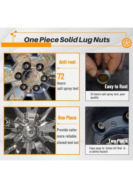 Silverado, Ford, Krom Kapalı Uçlu Bijon Somunları Için 4 Parça M14X1.5 Bijon Somunlarının Değiştirilmesi (Yurt Dışından) indirimleri