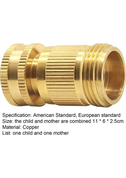 Dişi Hızlı Bağlantılar Sağlam Inşaat Bahçe Hortumu Pirinç Hızlı Bağlantı Seti (Yurt Dışından) fiyatları