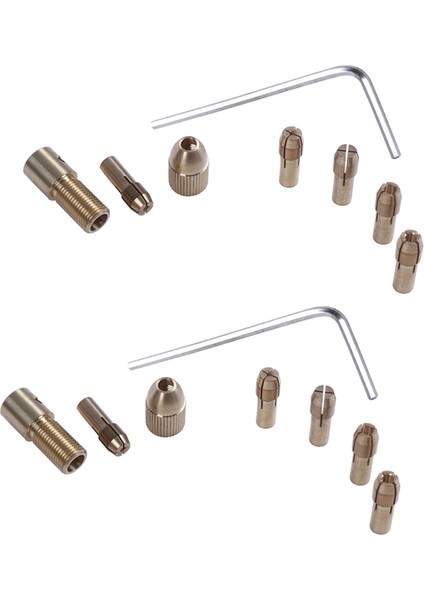 16 Parçalı 0,5-3mm Matkap Aynası Pensetleri Mini Aletler Için Hızlı Ayna Seti (Yurt Dışından)