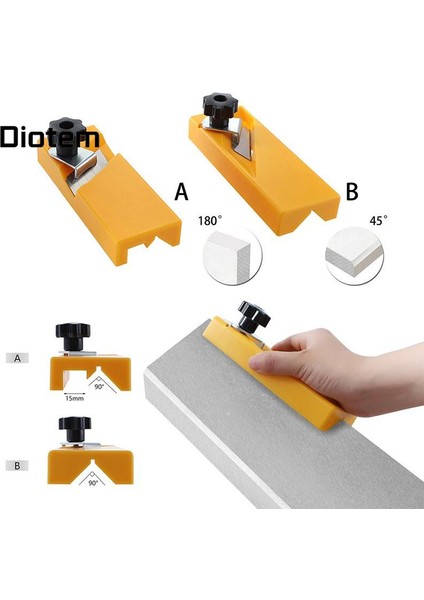 Alçı Kenar Tahtası Planya Düzlem Pah Ağaç Işleme Aracı (Yurt Dışından) fırsatları