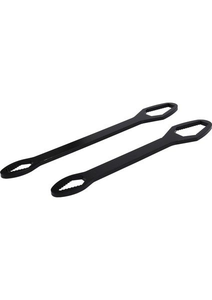 Evrensel Torx Anahtarı Çift Kafa Kendinden Sıkma Cırcır Anahtarı 8-22MM Ayarlanabilir Vida Somun Anahtarı Siyah (Yurt Dışından)