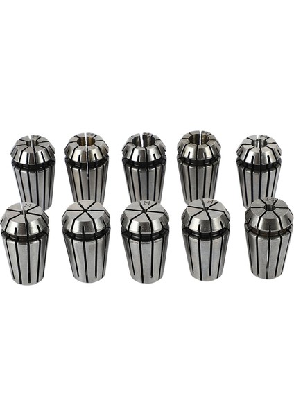10 Adet/takım Ultra Hassas ER16 1-10 mm Yaylı Yüksük Seti Cnc Freze Torna Aracı Oyma Makinesi (Yurt Dışından)