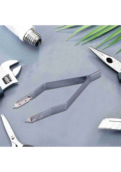 Saat Onarımı Için Paslanmaz Çelik 7825 V Tipi Saat Yaylı Çubuğu Cımbız (Yurt Dışından)