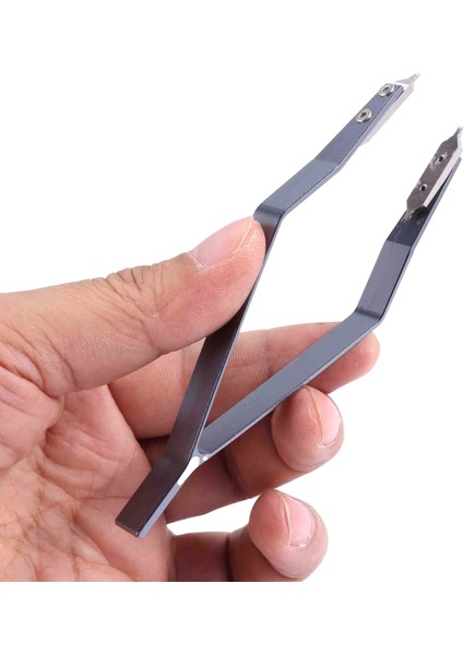 Saat Onarımı Için Paslanmaz Çelik 7825 V Tipi Saat Yaylı Çubuğu Cımbız (Yurt Dışından)