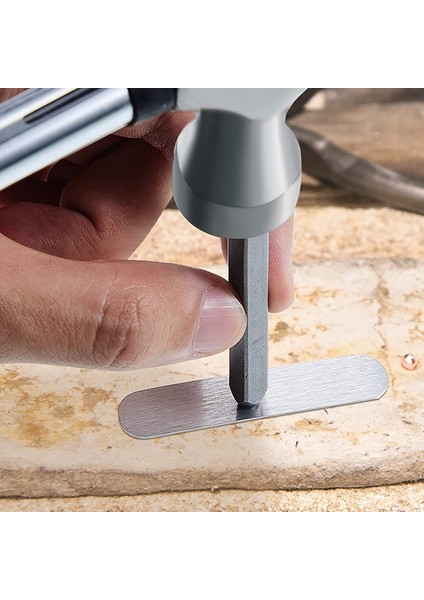 12 Parça Metal Damgalama Boşlukları Alüminyum Halkalar Boşlukları 0.47X2.24 Inç (Yurt Dışından) fırsatları