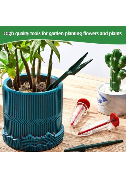 Mini El Ekme Makinesi Dispenseri Saksı Için Ekim Aletleri ile Mini El Serpme Makinesi (Yurt Dışından) fırsatları