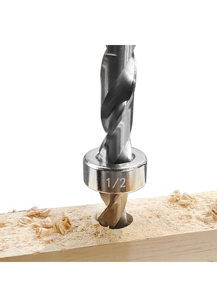 Adet Araçlar Matkap Ucu Aksesuarları Derinlik Durdurma Yaka Seti Bulucu Dayanıklı Çelik Halka Konumlandırıcı (Yurt Dışından) modelleri