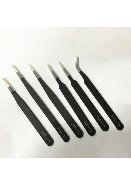 6x Anti-Statik Karbon Çelik Bakım Onarım Güvenli Cımbız Düz Alet Seti (Yurt Dışından) fırsatları