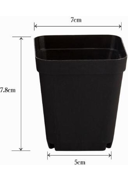 10 Adet Saksılar Kare Yetiştiricilerinin Pot Tepsi Plastik Saksılar Bitkiler Bahçe Dekor Için (Yurt Dışından) indirimleri