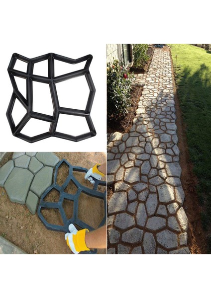 Beton Finişer Tuğla Kalıp Aracı Plastik Yol Maker Kalıp Dıy Yürüyüş Maker Finişer (Yurt Dışından)
