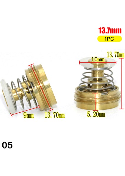 Gazlı Su Isıtıcısı Pirinç Kontrol Vanası Çekirdek Kapağı Kapağı Bağlantı Vanası Regülatör Çekirdeği (Yurt Dışından)