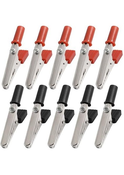 10 Adet 50MM Dayanıklı Plastik Saplı Test Probu Metal Timsah Klipler Vidalı (Yurt Dışından) fiyatları