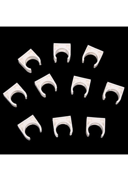 Srıwen 10 Adet 20MM Çap Beyaz Pvc Su Temini Boru Kelepçeleri Klipler Bağlantı Parçaları (Yurt Dışından) fiyatları