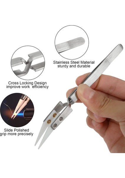 Adet Iletken Olmayan Hassas Seramik Ters Lehim Cımbızı Sivri Cımbız (Yurt Dışından) indirimleri