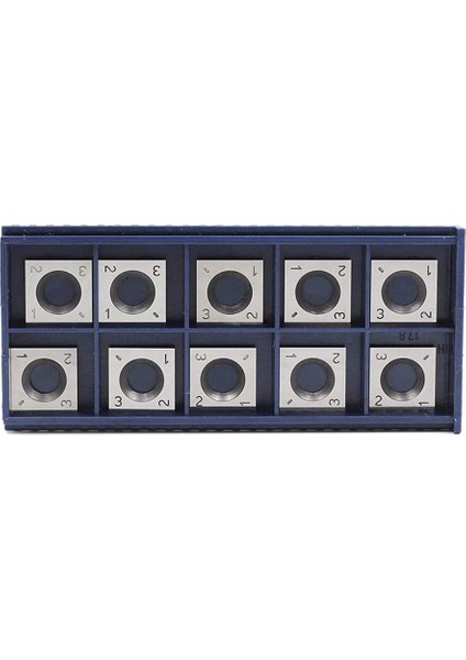 10 Adet 14MM Kare Düz Caide Kesici Uç, M610MM Vidalarla (Yurt Dışından)
