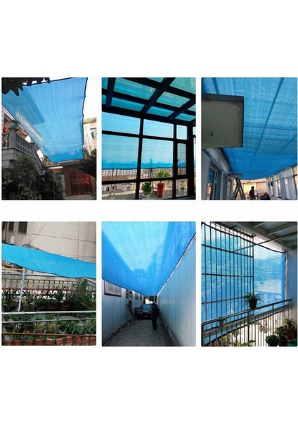 Mavi Güneş Kremi Gölge Bezi Aped Kenar Takozları Bahçe Çiçek Bitki, Sera, Ahır Kulübesi (2X3M) (Yurt Dışından) fiyatları
