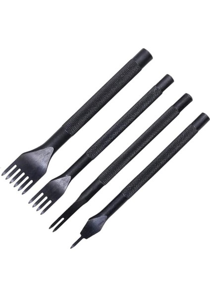 3mm 1/2/4/6 Prong Elmas Dikiş Keski Delik Delme Aracı, -4 Adet (Yurt Dışından)