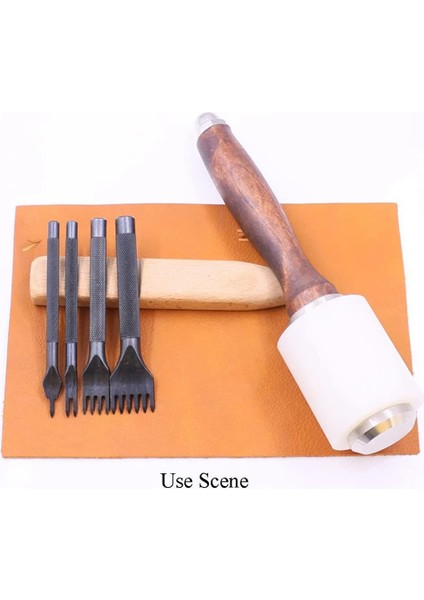 3mm 1/2/4/6 Prong Elmas Dikiş Keski Delik Delme Aracı, -4 Adet (Yurt Dışından) indirimleri