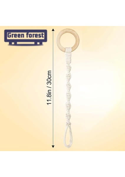 Yeşil Orman Saksı Asma Halatları El Yapımı Bitki Askı Uzatma Halatları (Yurt Dışından) fiyatları