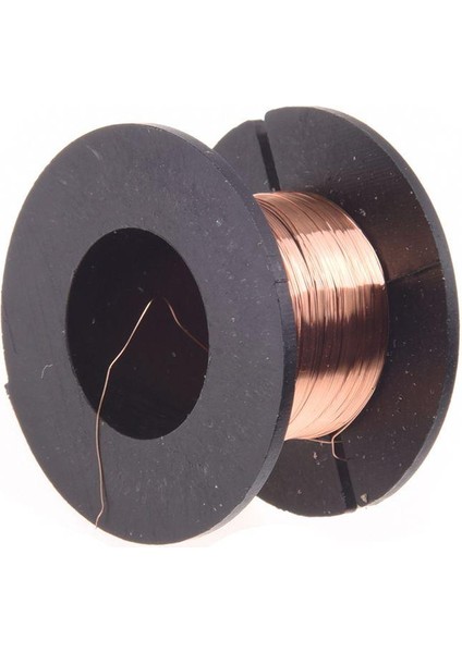 Adet 0.1mm Çaplı Bakır Lehimleme Lehim Emaye Makara Teli (Yurt Dışından)