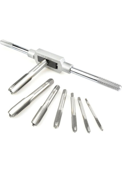 8pcs M3-M12 Musluk Seti Küçük Musluk Bükülmüş El Aletleri Vida Konu Fişler Musluklar (Yurt Dışından)