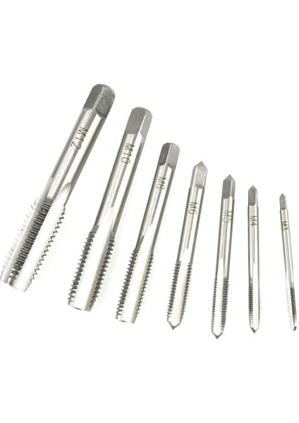 8pcs M3-M12 Musluk Seti Küçük Musluk Bükülmüş El Aletleri Vida Konu Fişler Musluklar (Yurt Dışından) fırsatları