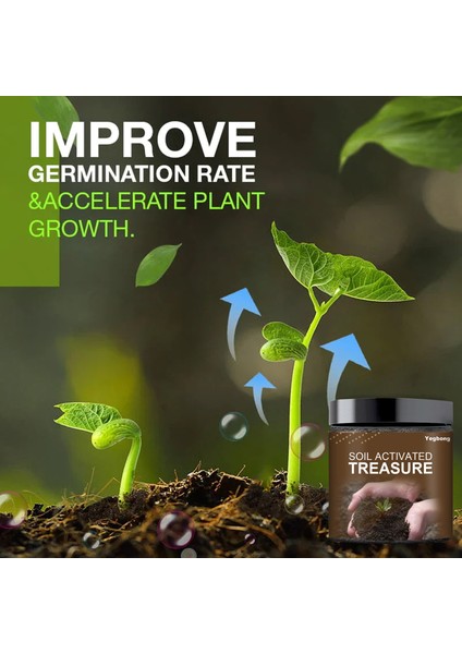 Çiçek Gübresi Verimli Toprakla Aktifleştirilen Hazine Besin Aktivatörü (Yurt Dışından) fırsatları