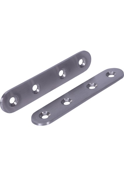 2x Düz Paslanmaz Çelik Tamir Tamir Sabitleme Plakası Braketleri Desteği (Yurt Dışından) modelleri