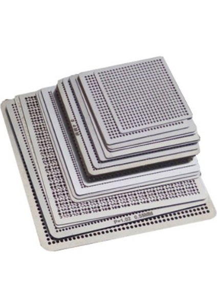 27 Adet Çelik Hasır Dizüstü Bilgisayar Chip Flux Bga Reballing Stencil Şablon Seti (Yurt Dışından) fırsatları