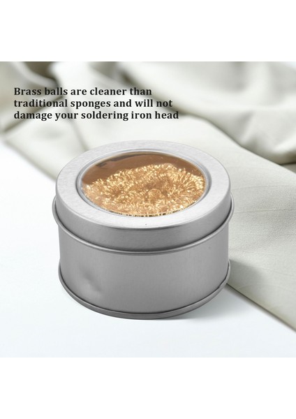 Havya Ucu Temizleme Teli Scrubber Temizleyici Topu Metal Kasa (Yurt Dışından) modelleri