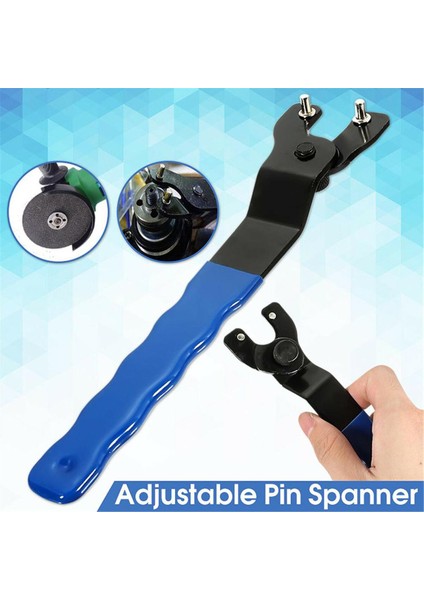 Açı Öğütücü Için Ayarlanabilir Pin Anahtarı Anahtarı 8-50MM Hub Çardak Onarım Aracı (Yurt Dışından)