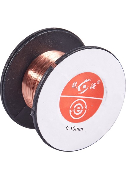 10 Adet 0.1mm Çaplı Bakır Lehimleme Lehim Emaye Makara Teli (Yurt Dışından)