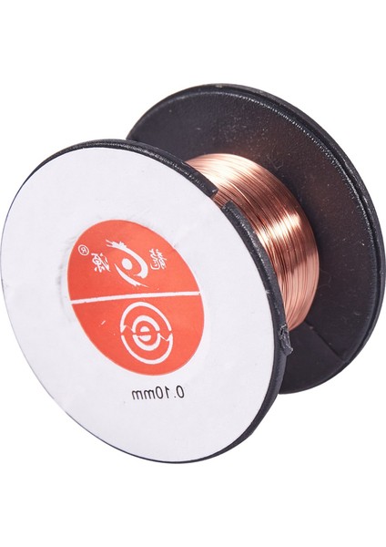 10 Adet 0.1mm Çaplı Bakır Lehimleme Lehim Emaye Makara Teli (Yurt Dışından)