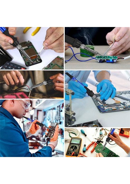 Havya Havya Seti Ayarlanabilir Sıcaklık Havya 60W 5 Demir Uçlu Abd Tak (Yurt Dışından) fiyatları