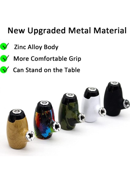 Yükseltilmiş V2 Tam Metal Evrensel Taşınabilir Havya 3.0V 3.7V 4.2V Değişken Gerilim Konu Stylus Şarj Cihazı Ahşap Rengi (Yurt Dışından)