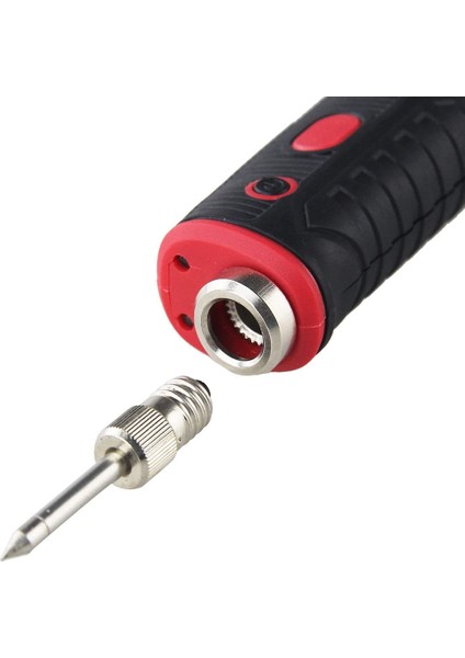 Ncanruı USB Havya Kafası E10 Arayüzü Pil Havya Havya Kafa Dişli Havya Kafası (At Nalı) (Yurt Dışından)