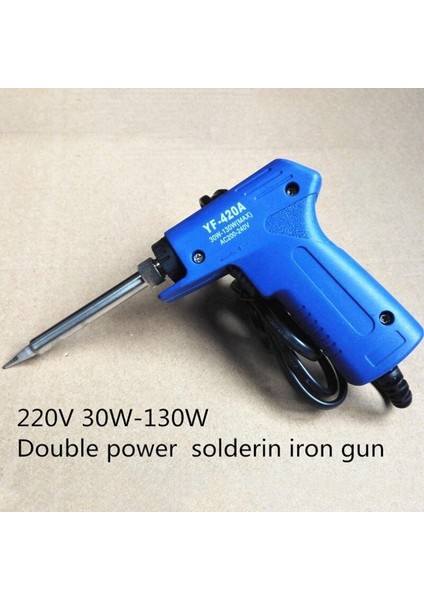 Havya Çift Güç Tabancası El Elektrikli Elektrikli Havya Ayar Tabancası 30W-130W 220V Hızlı Havya (Yurt Dışından) fiyatları