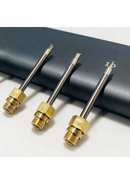2 Adet 510 Arayüzü Havya Ucu Mini USB Havya Ucu Kaynak Tamir Aksesuarları, At Nalı ve Sivri (Yurt Dışından)
