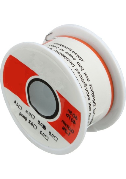 Geleneksel 60SN 40PB 0.6mm Kalay Kurşun Rosin Çekirdek Lehim Lehimleme Teli Araçları 50G Akı: 1.2% (Yurt Dışından) fiyatları