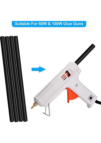15 Adet 270 X11MM Siyah Sıcak Tutkal Çubukları Araba Gövde Göçük Onarımı Için (Yurt Dışından)