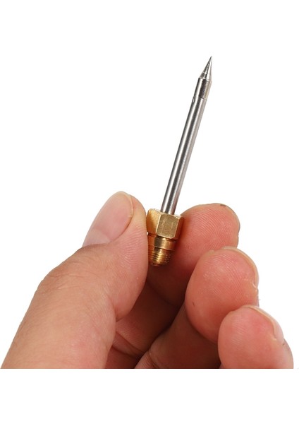 Jaerbee 2x 510 Arayüzü Havya Ucu Mini Taşınabilir USB Havya Ucu Kaynak Rework Aksesuarları, Sivri (Yurt Dışından)