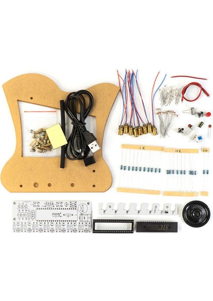 1 Takım Elektronik Arp Aletleri Lehimleme Projeleri Dıy Lehimleme Kitleri Lir Dıy Kiti (Yurt Dışından)