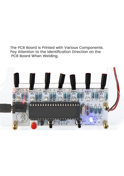 Elektronik Kit Bluetooth Hoparlör Müzik Spektrumu Lehimleme Uygulaması (Yurt Dışından) fiyatları