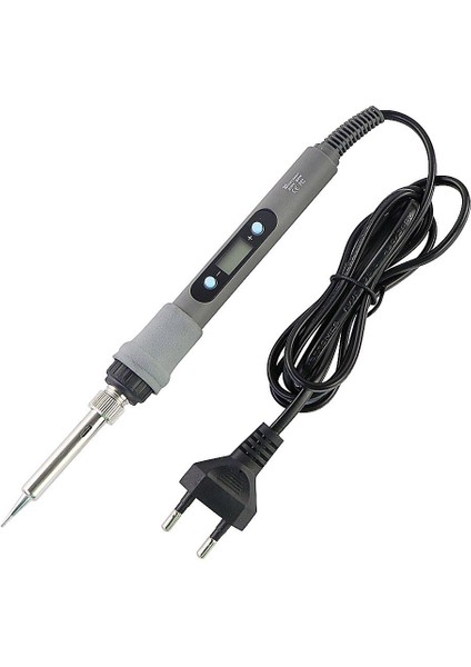 Yeni Ayarlanabilir Sıcaklık Dijital Ekran Elektrikli Havya 220V 80W Kaynak Lehim Rework Isı Kalem Demir Tamir Araçları (Yurt Dışından)