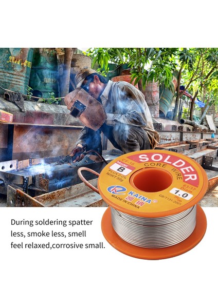 1mm Rosin Çekirdek Lehim 63/37 Kalay Kurşun Hattı Akı Kaynak Demir Tel Makarası (Yurt Dışından) indirimleri